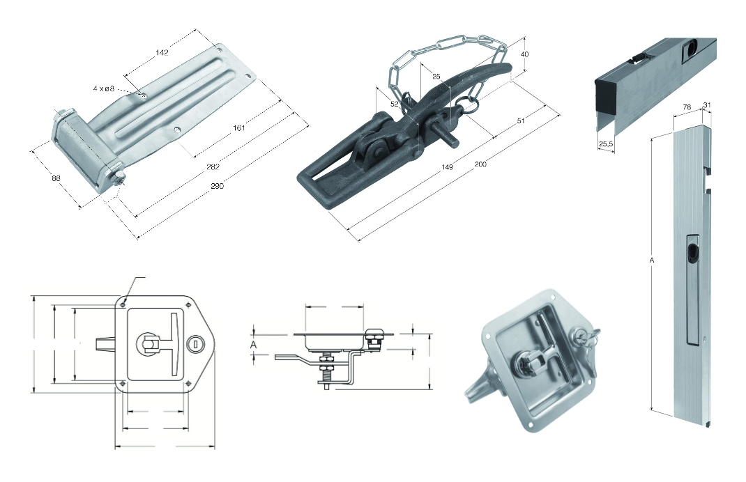 Bodywork Hardware