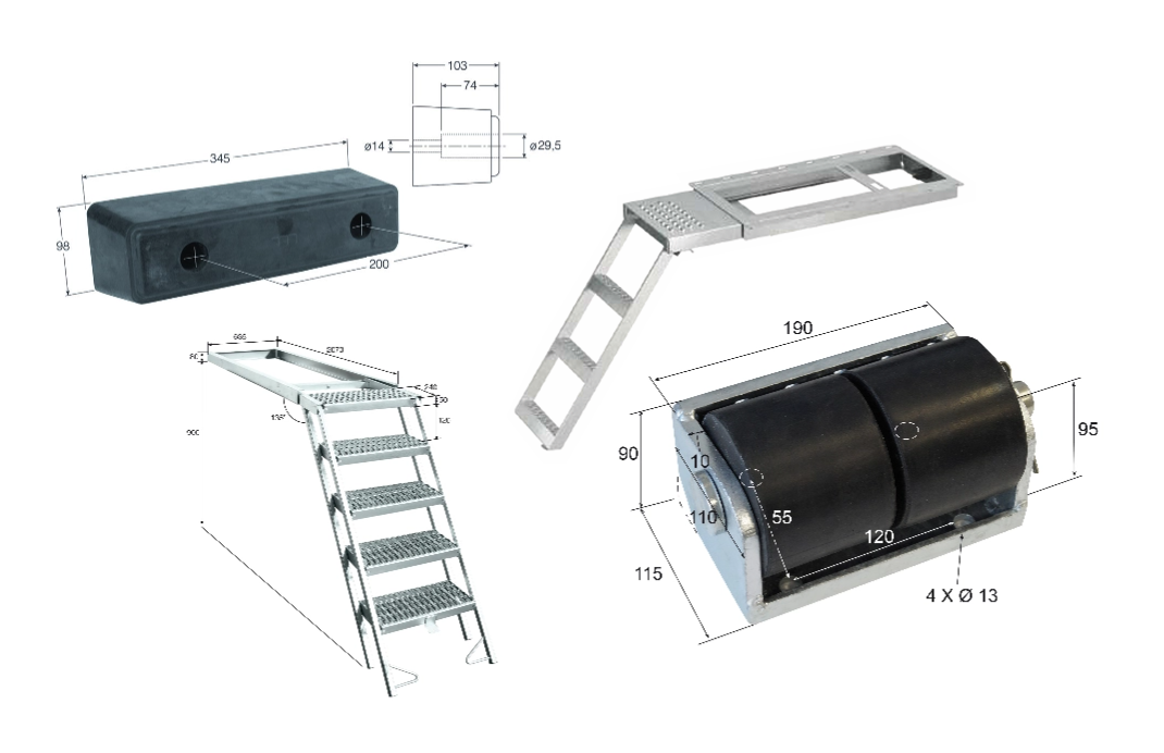 Bumpers and stairs